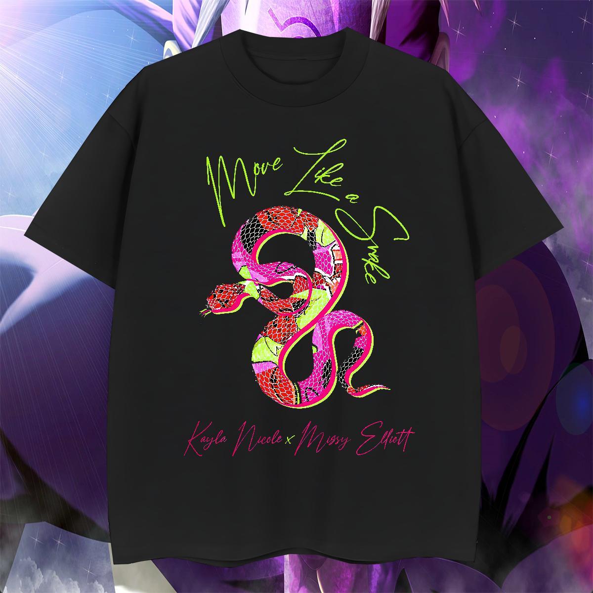 Unisex Couples T Shirts Street 230g Pure Cotton DIY Printed Breathable Short Sleeve snake Men T Shirts 2024 DIY Polos
