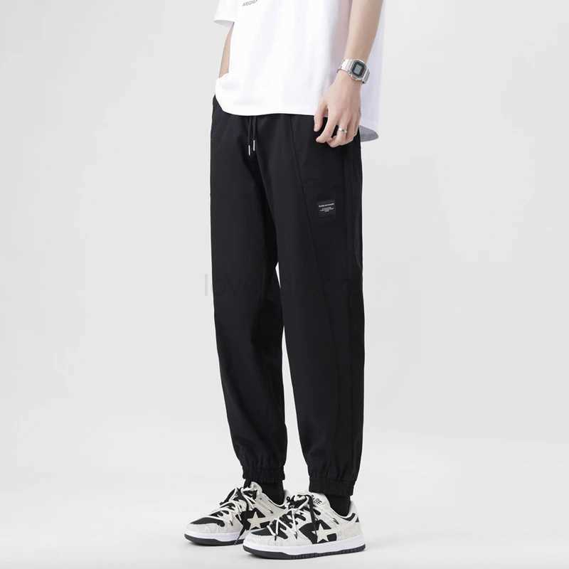 2024 Mens Autumn Japanese Workwear Casual Pants Fashion Trend High Street Versatile Harem Pants Hombre Loose Oversized PantsXJ240813
