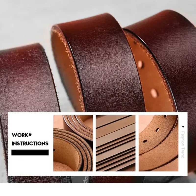 Mens high-quality genuine leather belt luxury designer belt mens denim leather fashion belt mens denim jeans free W240807