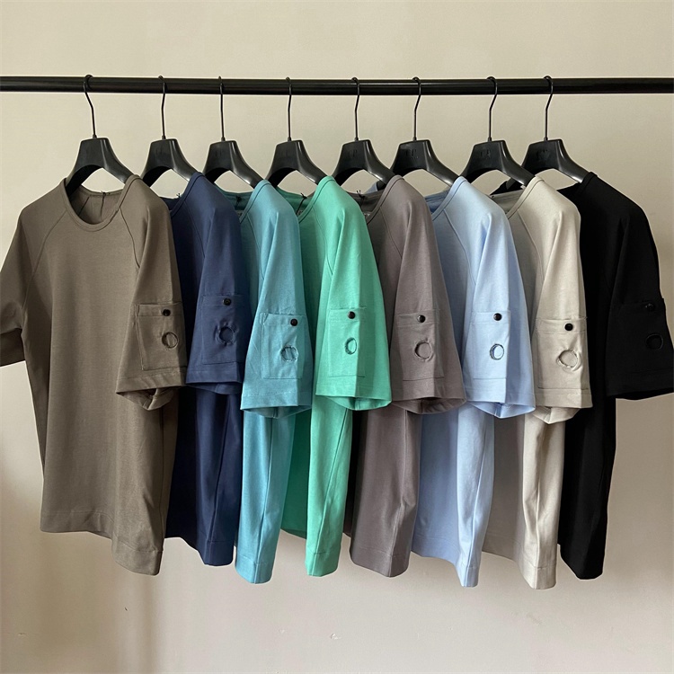 Mens Polo Shirt Designer Topstoney Summer Cp Shorts CollarStones Shirt Men's Short Sleeve Slim T-Shirt Stones Short Sleeves