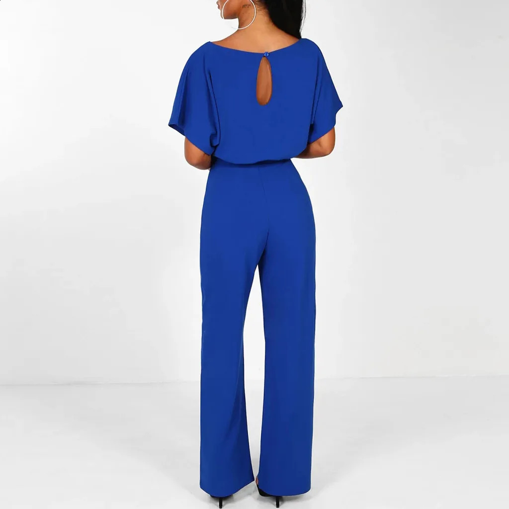 Youthful woman clothes Leg With Belt Women Short Clubwear Straight Sleeve Playsuit Jumpsuit Womens Jumpsuit jumpsuit women 240813