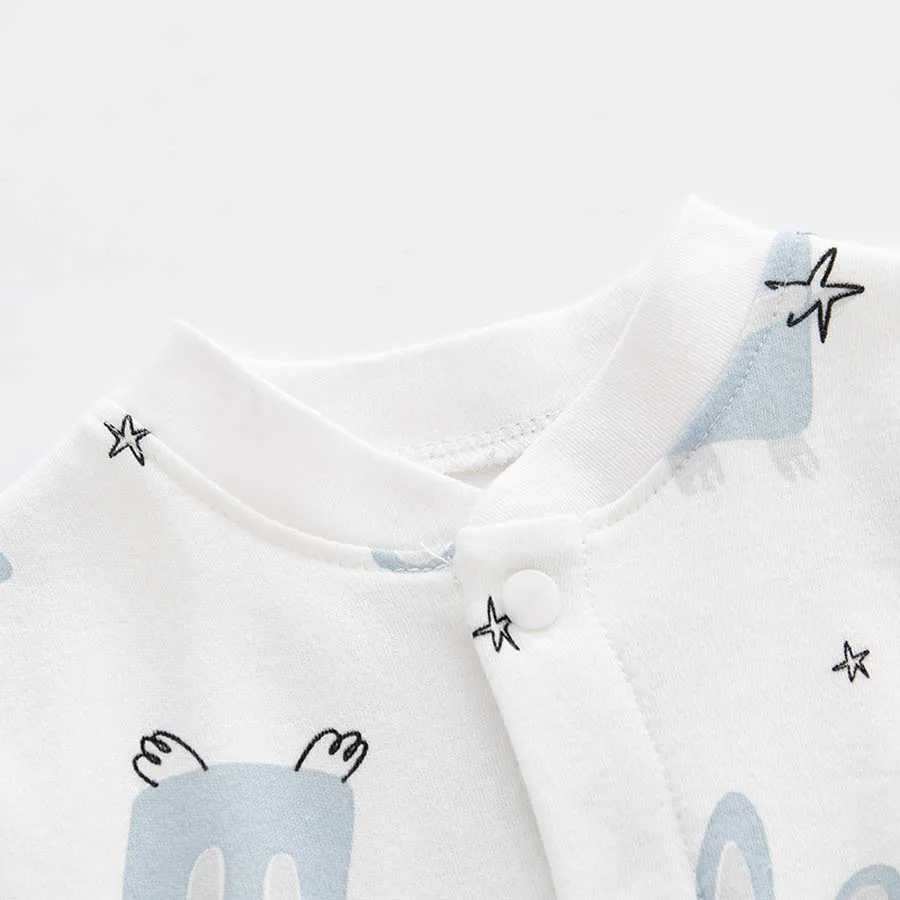 Baby jumpsuit spring and autumn clothing sets autumn jumpsuit pajamas autumn and winter newborn baby jumpsuit climbing cloth W240812
