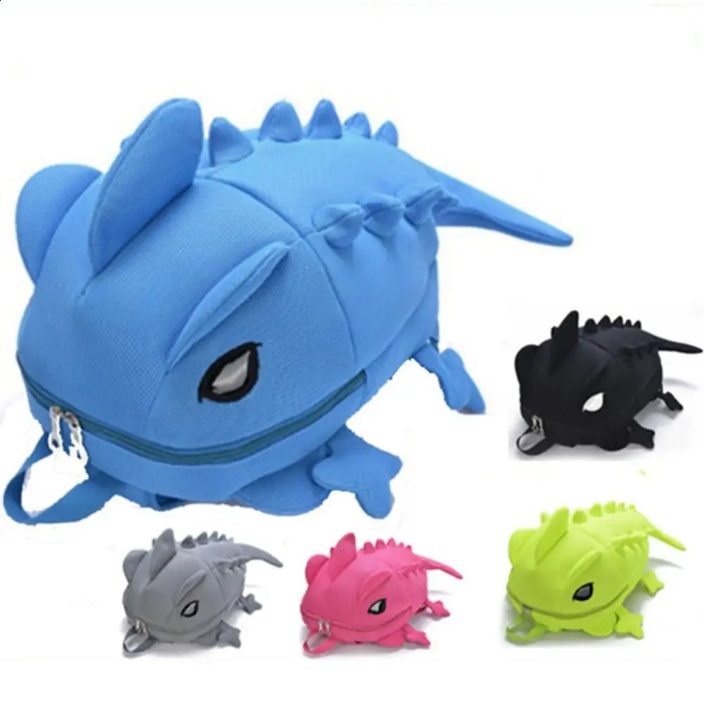 Creative cartoon cute candy color 3D dinosaur shoulder bag mens large capacity backpack w240813