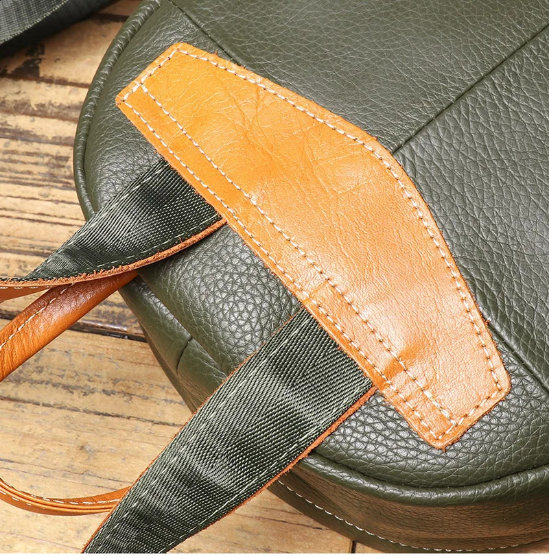 Home Cowboy Mens Green Backpack Youth Retro Womens Small Storage Gift 240813