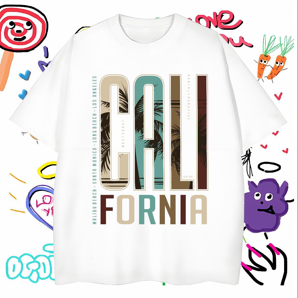 Wholesale letter T-Shirts Daily Wear Couples T Shirts 230g Cotton Brand Breathable Soft Custom Cartoon Tops Shirt