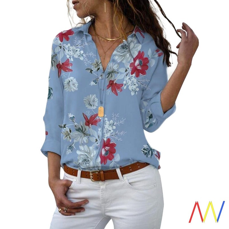 Long Sleeve Women Blouse Plus Size Yellow Shirt Top Shirts Cross