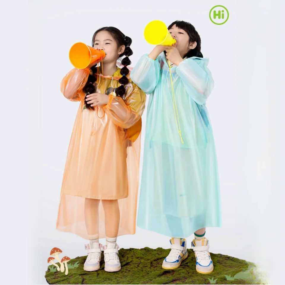 5 Pcs Disposable Rain Ponchos for KidsRain Ponchos Family PackClear Kids PonchosIndividually Wrapped Y240810