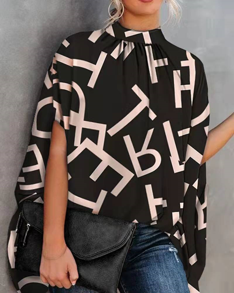 2024 Summer Plus Size Ladies Shirts Women Blouse Tops S-2XL