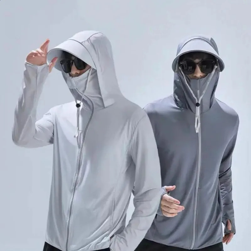 Unisex Clothing Removable Brim Hooded Long Sleeve Pocket Jacket Zipper Flat noodles Bike Running 240812