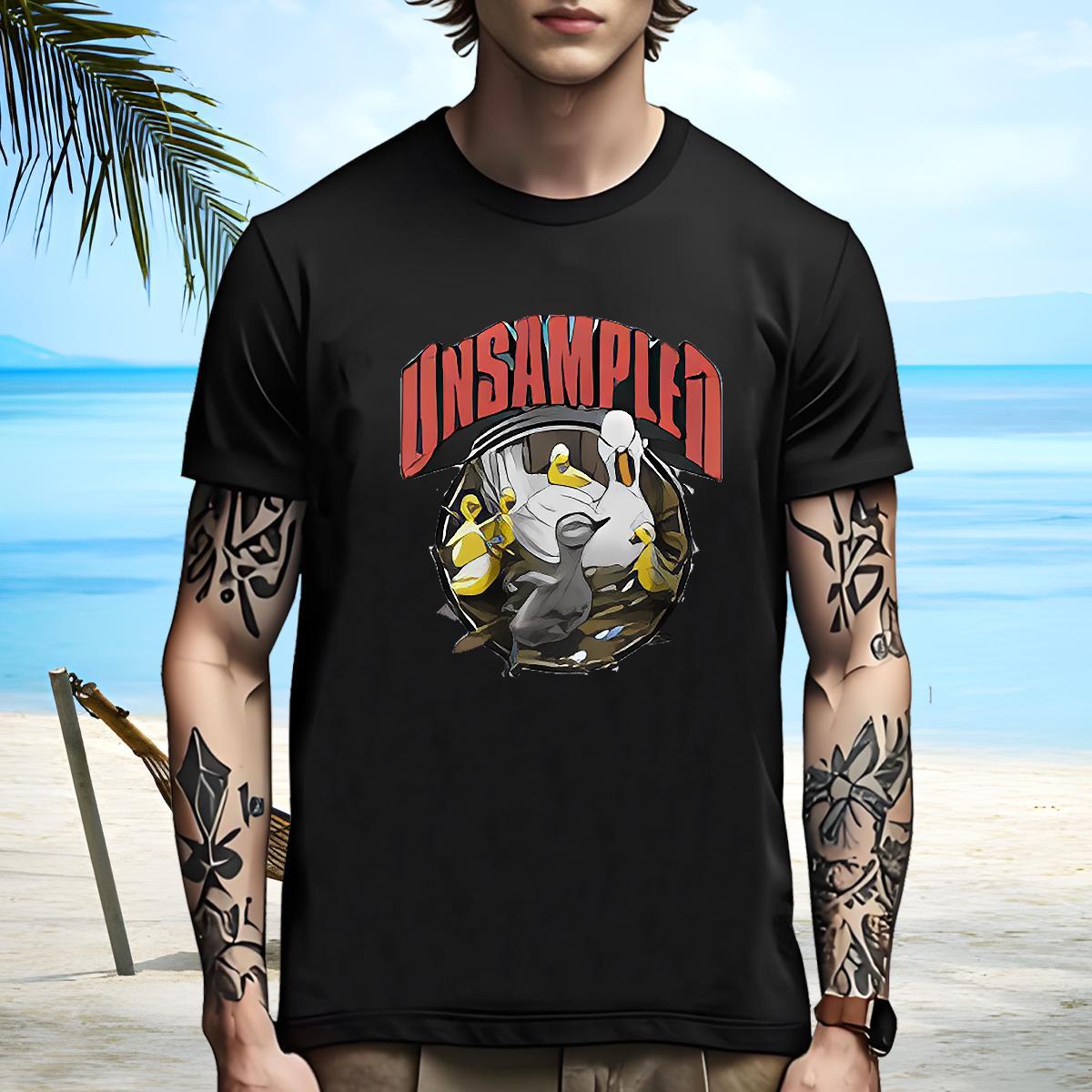 Loose T shirt duck O-Neck Short Sleeve Street Casual DIY Printed 230g 100% Cotton Tshirt for Man Woman Casual New Tees Shirts