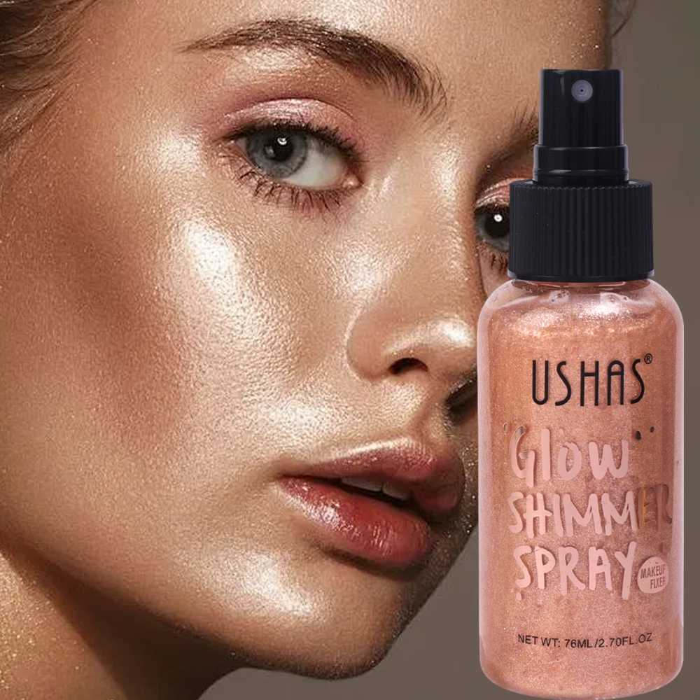 Body Glow Liquid Highlight 4 Colors Facial and Leg Contour Bright Illuminator Highlight Sparkling Mist Highlight Amazing Makeup W240812