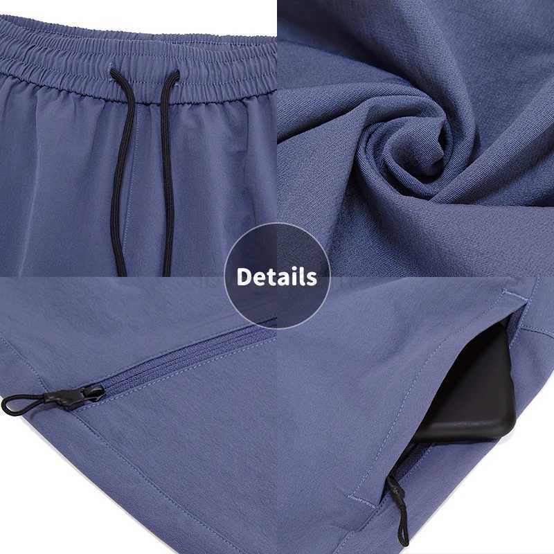 Custom Mens Gym Pants With Zipper Pockets Running Sports Jogger Trousers Workout Training Fitness Casual Pants Sweatpants 9232XJ240813