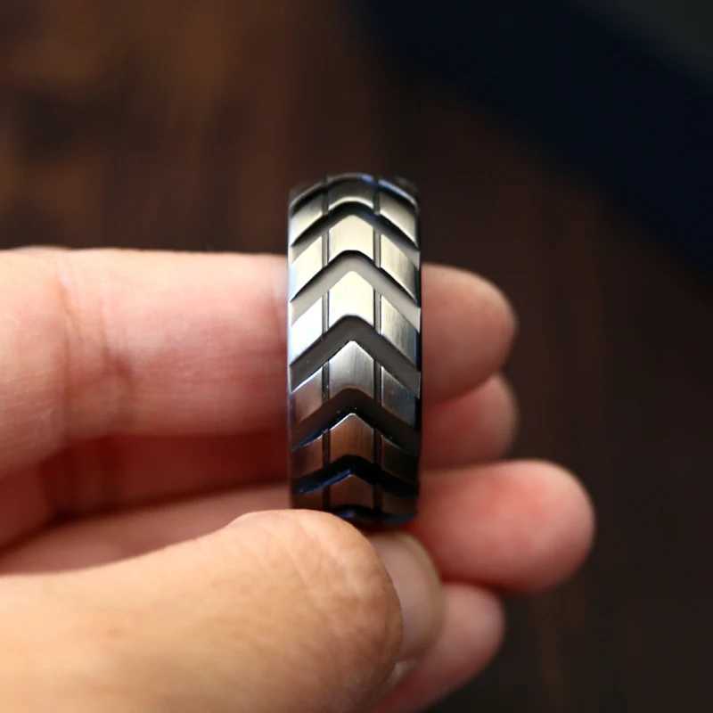 Ratchet Wheel Fidget Ring Fidget Slider Adult EDC Metal Fidget Toys ADHD Hand Spinner Stress Relief Toys Office Toy Adult Gift Y240810