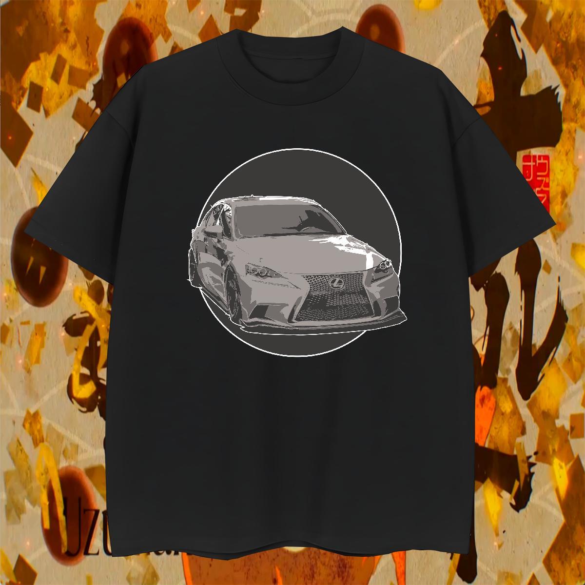 TOP Quality Tshirts Casual 230g 100% Cotton Black White Round Neck Short Sleeve car T Shirt For Man DIY Customized Clothings