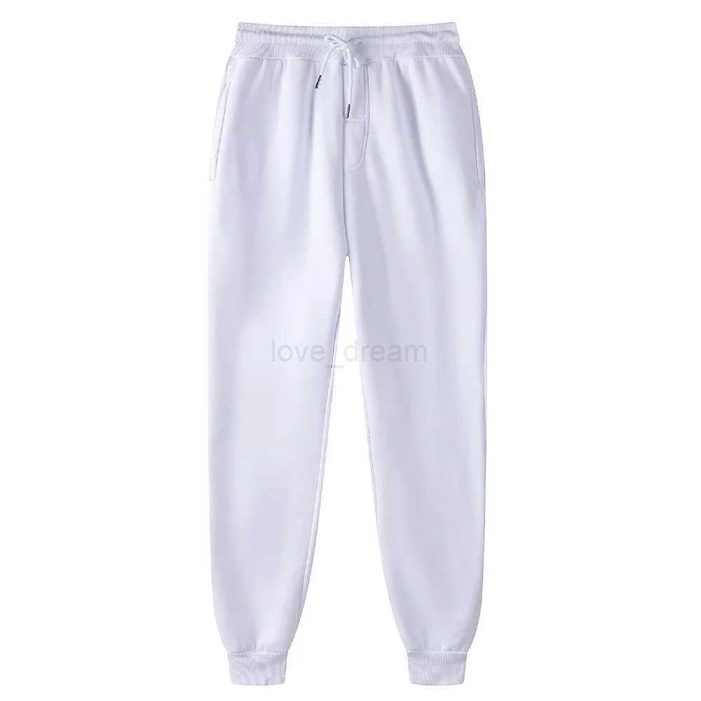 Blank Fleece Sweatpants Unisex Fashion Track Pants Men Joggers Trackpants Sports Trousers For Men Jogging Pantalons Pour HommesXJ240813
