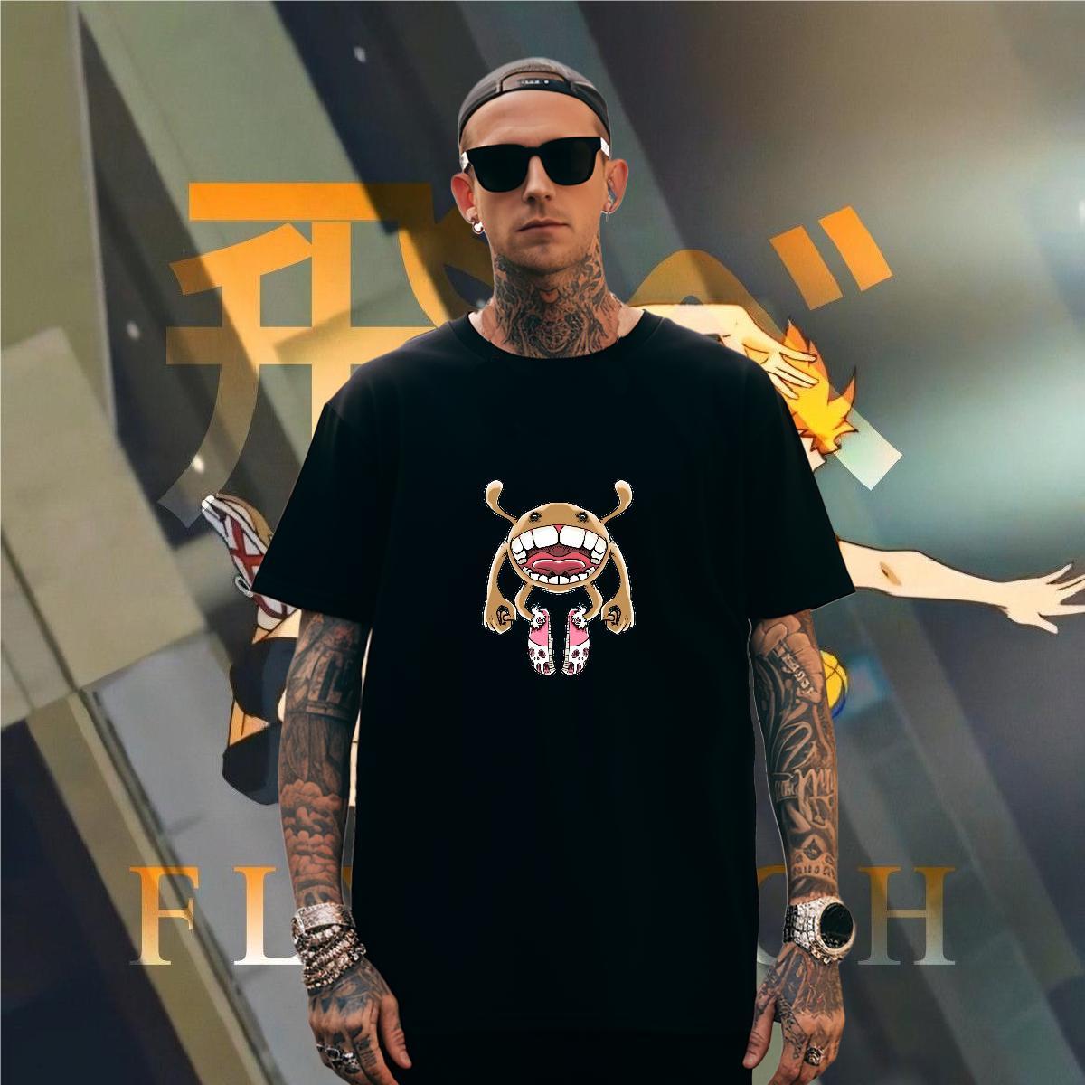 T Shirts Men 100% Cotton 230g icon Home Outdoor O Neck Short Sleeves Custom Printing Men Tshirts 2024 DIY Designer Clothes