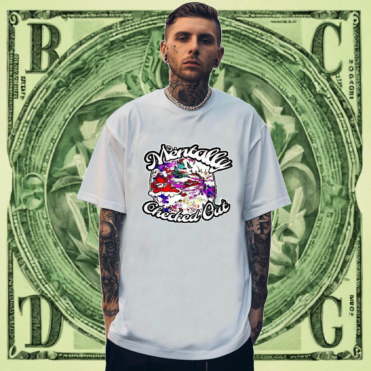 Popular Couples T Shirts Home Outdoor 100% Cotton 230g DIY Anime Crew Neck letter T Shirt For Man Fashion Casual Tees