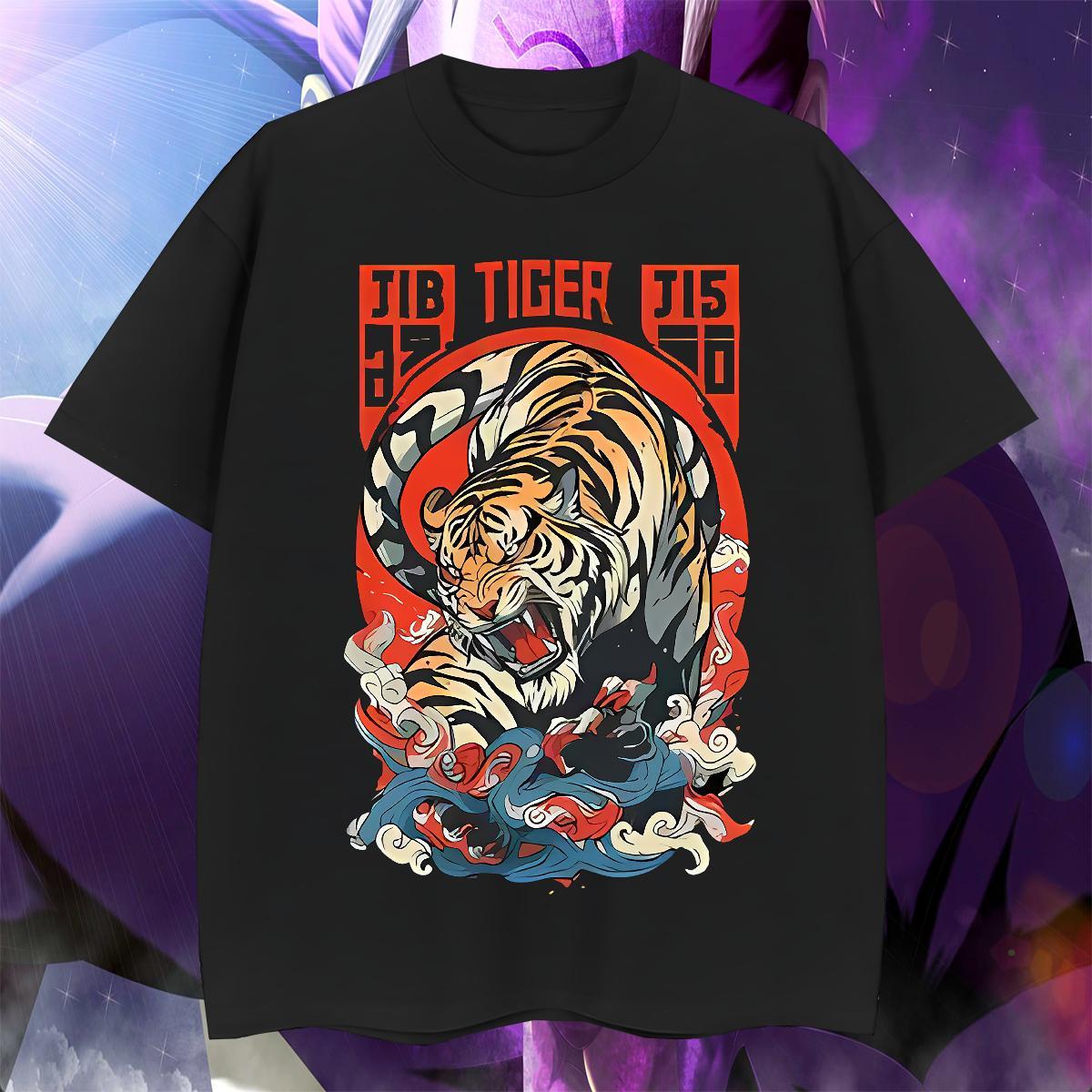 High Quality Men Tshirts Beach 230g 100% Cotton Custom Cartoon O-Neck Short Sleeve T Shirt For Man Customized Tops Tees