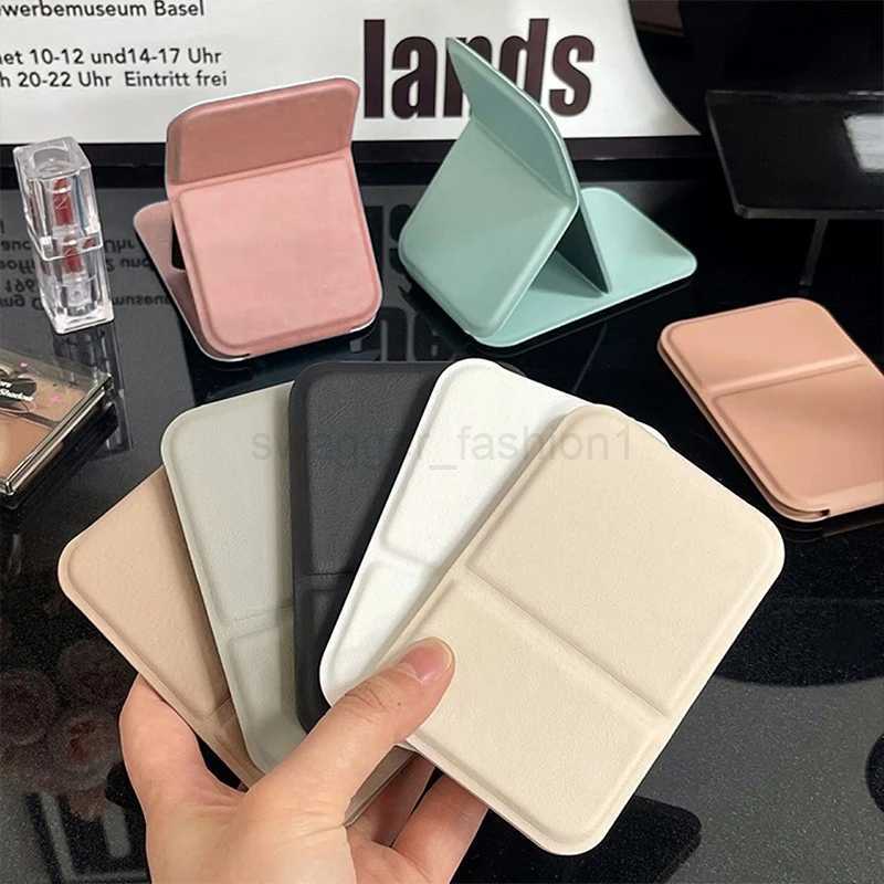 Desktop Foldable Cosmetic Mirror Simple Portable Handheld Makeup Mirror Easy To Carry Travel Makeup Mirrors Pocket MirrorsXJ240813