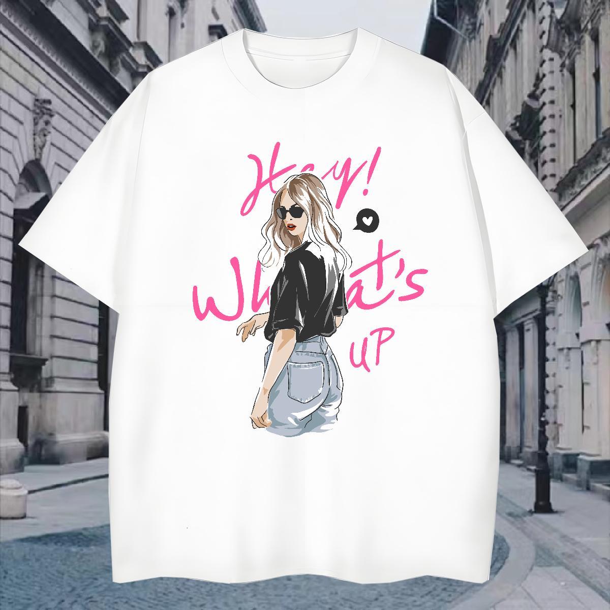 Mens T Shirts 100% Cotton 230g person Casual Daily Wear Breathable Crew Neck DIY Men Tops Tees Free Shipping Designer Top Tees