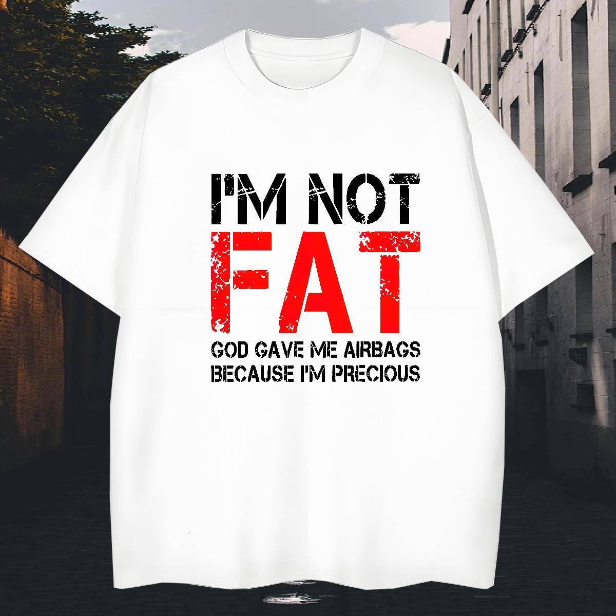 Loose Men Tees High Street Hip Hop 230g Cotton Oversized O Neck Short Sleeves letter T shirt DIY Customized Tops Shirt