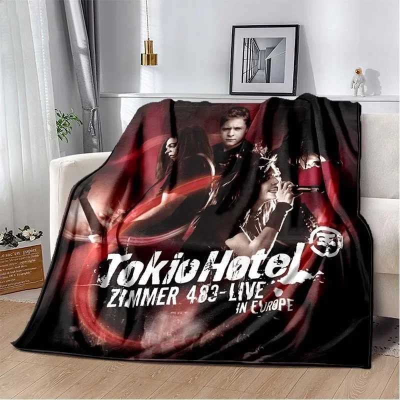 Living Blanket Hotel Art Throws Print Home Tokio Room Fashionable Sofa Sleeping Blanket Bedding Supplies Warm Cover Blanket GiftXJ2408
