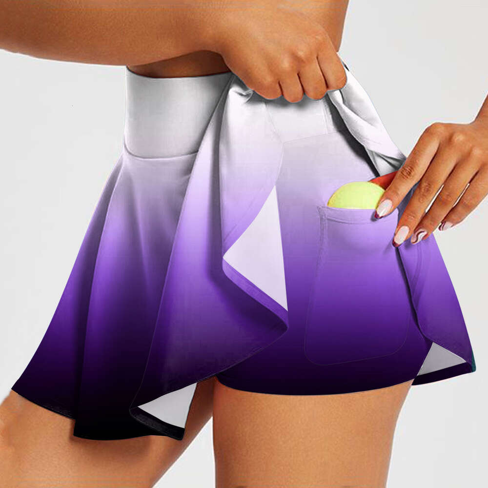 Waist High Tennis Pleated Fashion Skirt With Pockets Short Long Winter Skirts for Women s