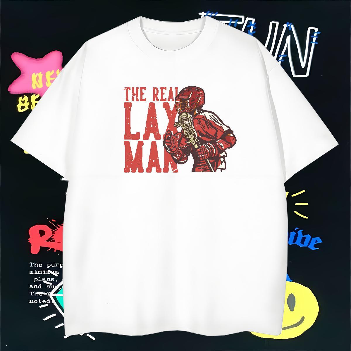 T Shirts Men 100% Cotton 230g portrait Casual Beach Breathable Soft DIY Printed Tshirts Custom Loose Clothes
