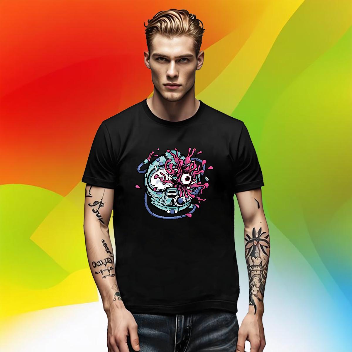 Popular Tshirts Sport 230g Cotton Black Oversized Breathable Short Sleeve ET T-Shirts 2024 DIY Polos