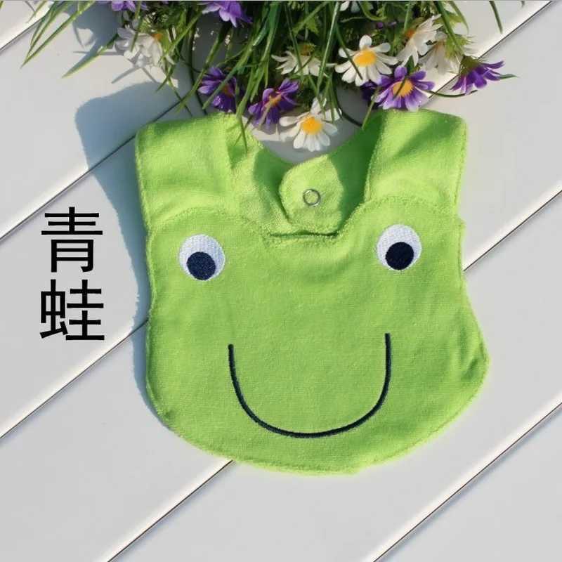 Bibs Burp Cloths 100% Cotton Baby Bib Three-dimensional Animal Modeling Soft Baby Bib Cute Unisex Newborn Burp ClothsL4812