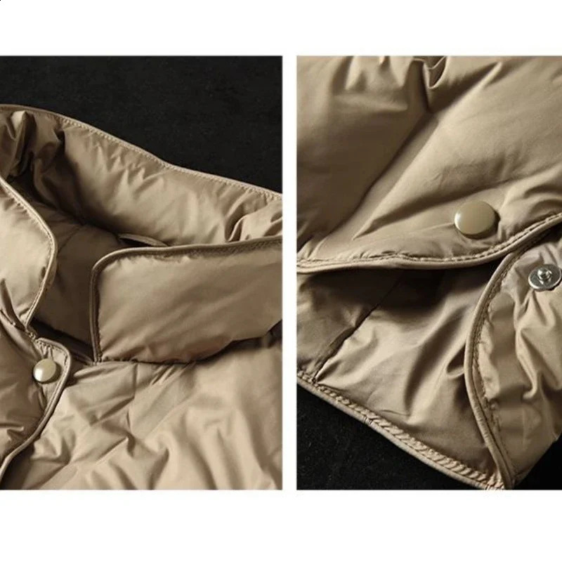 Winter Womens Jackets Cotton Jacket Warm Quilted Cold Coat Parkas Korean Fashion Womens Winter Clothing Buttons 240813