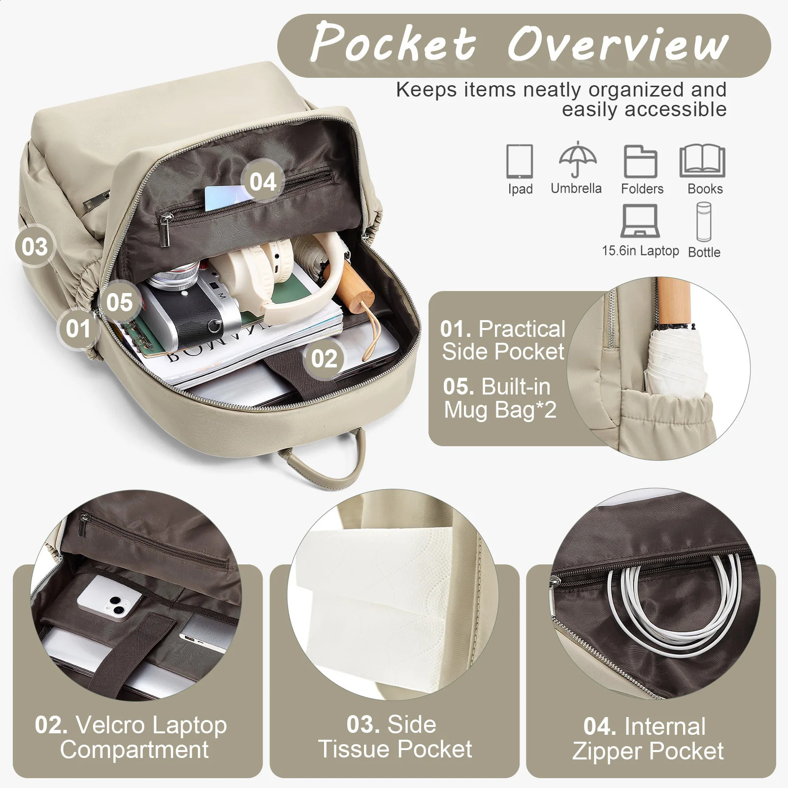 womens backpack short distance travel airline backpack official notebook School Backpack Small Men Nylon Travel Backpack 240813