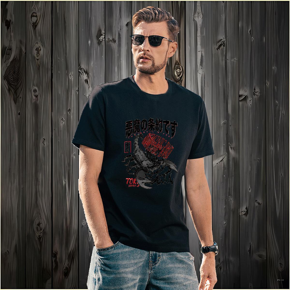 TOP Quality T-Shirts for Men Breathable Casual DIY 100% Cotton 230g Men Tops Tees Factory Direct Wear