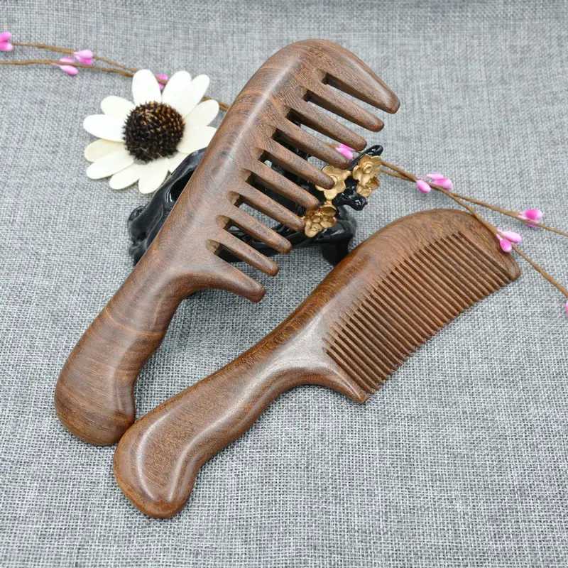 Home>Products>Wooden Salon Waist Fragrance>Anti static Long and Wide Teeth De keratinization>Natural Sandalwood Comb Massage Hair Tool W24