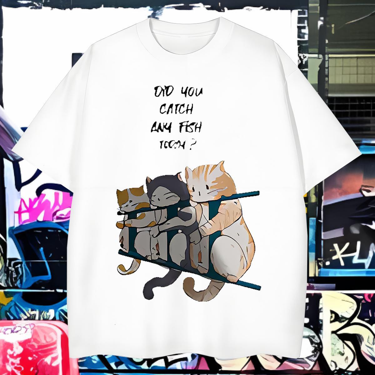 Classic T Shirts Men cute Breathable Crew Neck Street wear Hip Hop Skull 230g Pure Cotton Tshirt for Man Woman New Tops Shirt
