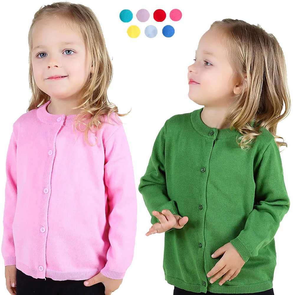 Cute childrens sweater jacket with buttons spring and autumn childrens clothing cardigan sweater pink red boys girls knitted jacket cardigan sweater W