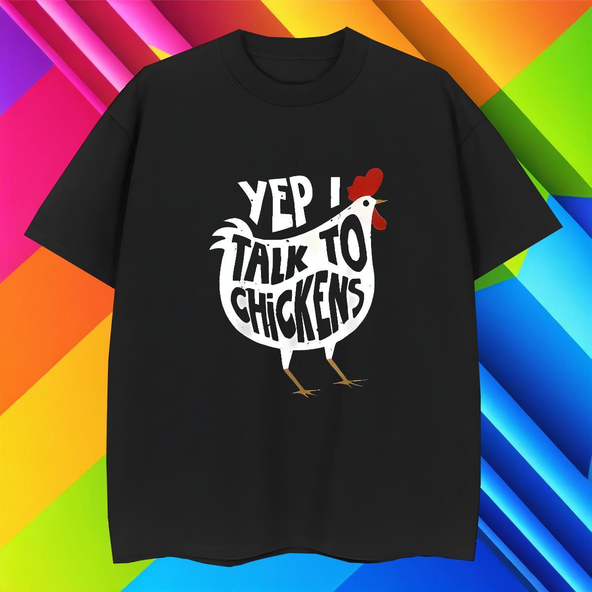 T Shirts Men 100% Cotton 230g chicken Street Breathable Short Sleeve Custom Print Plus Size Men Tees 2024 Summer Cool Polos