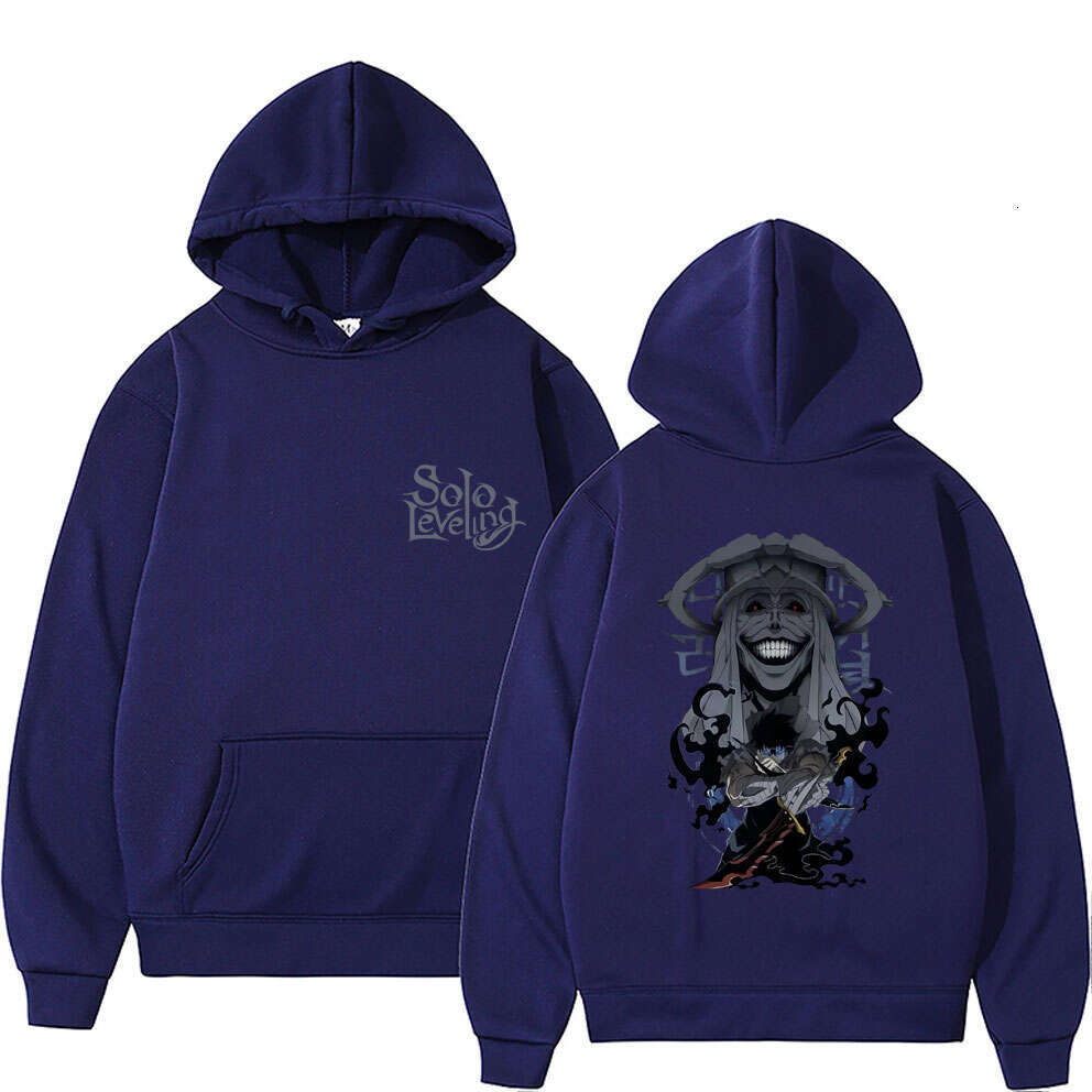 Leveling Solo Manga Sung Jin Woo Hoodie Men Women Plus Size Hip Hop Sweatshirts Long Sleeves Comfortable Fleece Warm Streetwear