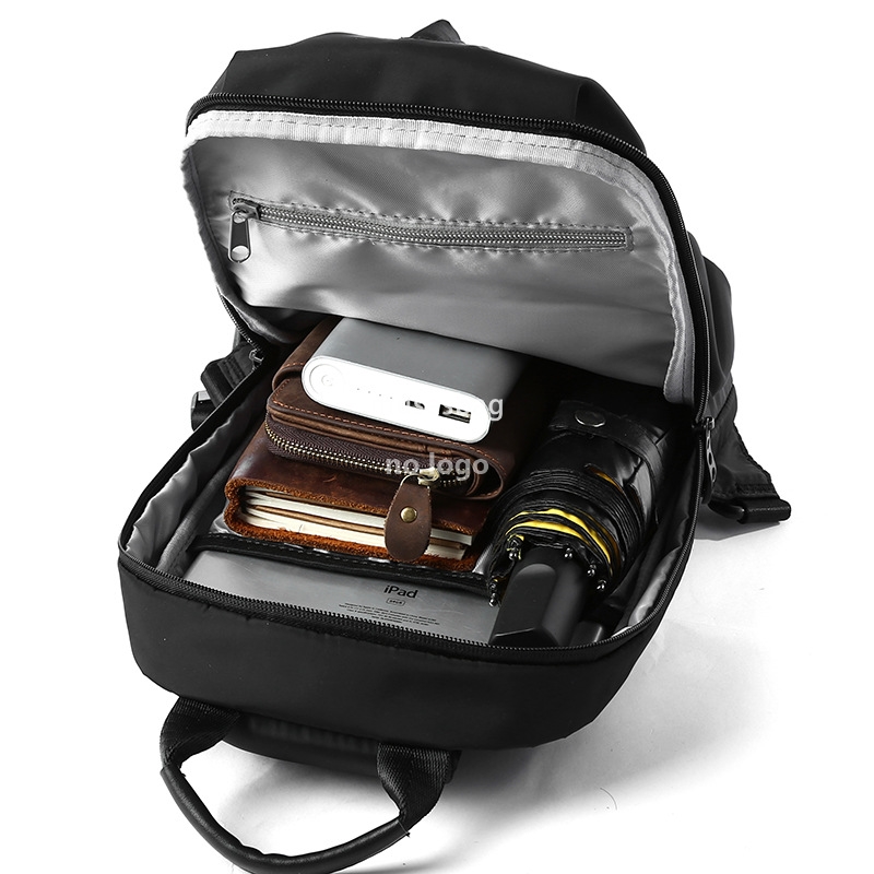 Fashion trend men's chest bag simple casual single shoulder crossbody bag fashion brand travel backpack messenger bag male summer