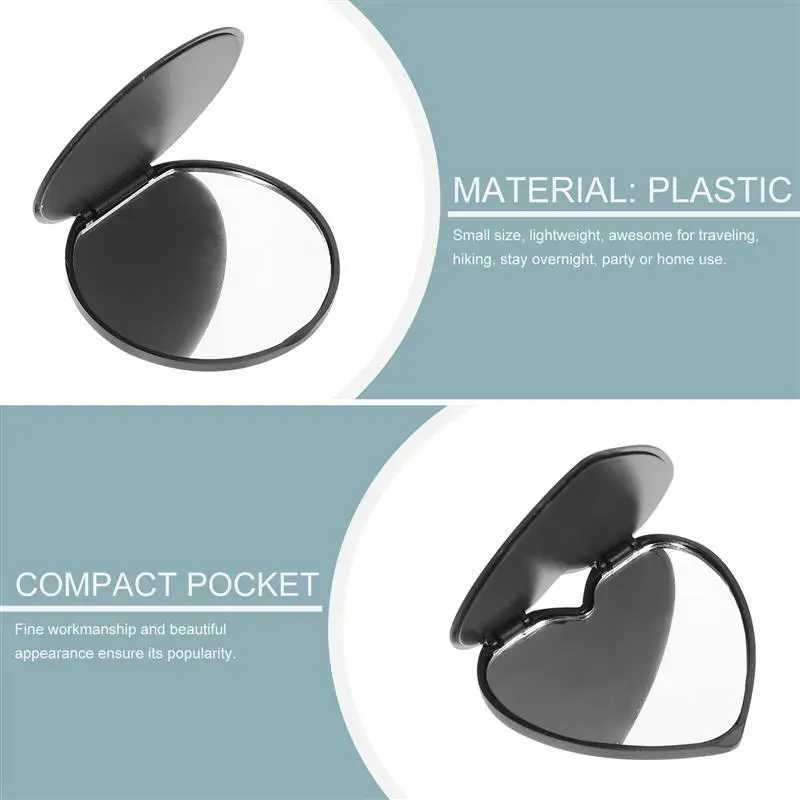 20 Pocket Makeup Mirrors Portable Travel Compact Folding Mirrors Womens Desktop Folding Handbag Makeup Mirrors W240813