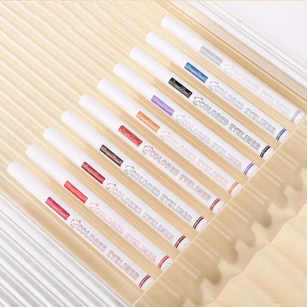 White waterproof eyeliner liquid pen thin Y240813