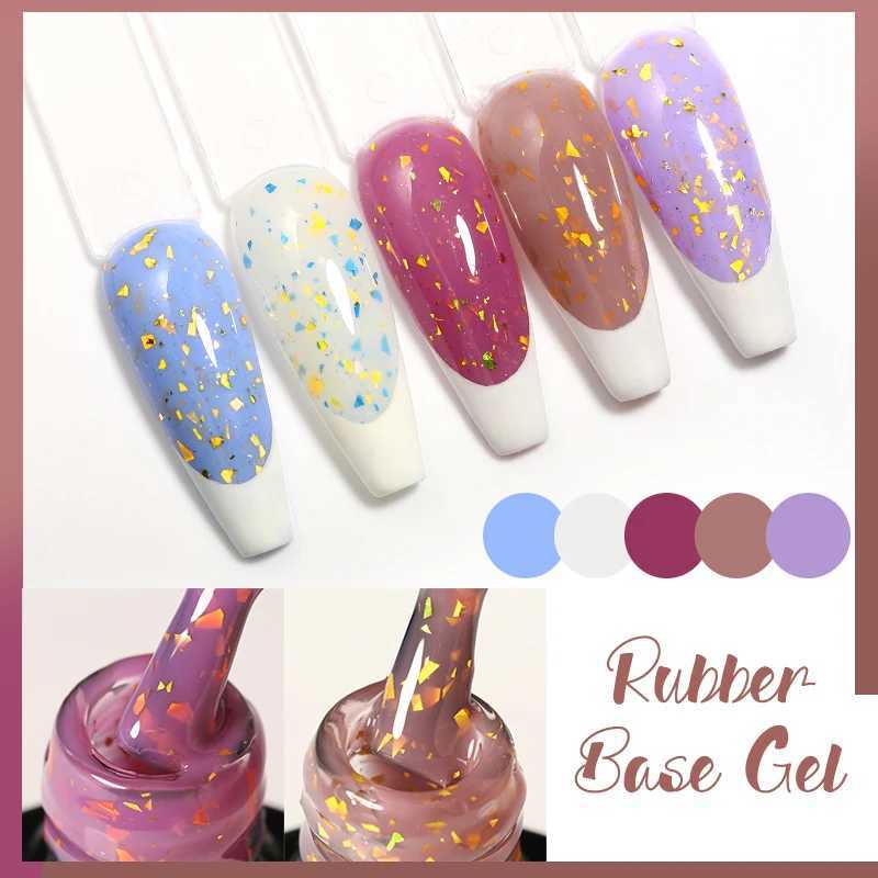 UR SUGAR Blue Color Rubber Base Gel Nail Polish Gold Glitter Base Gel Top Coat Soak Off UV LED Gel Nail Art Varnish ManicureM240814