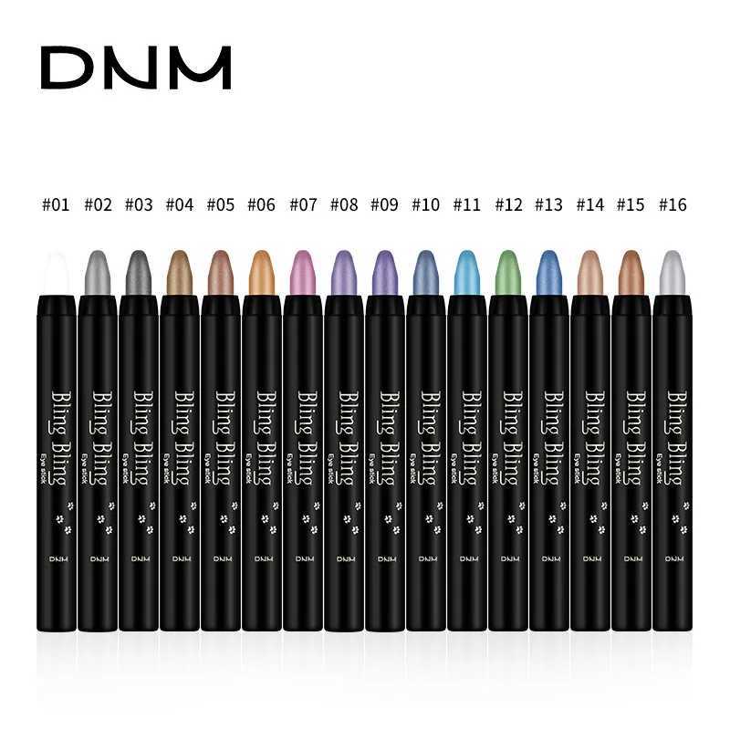 Waterproof Pearlescent Eyeshadow Pencil Stick 16 Colors Lasting Glitter Shimmer Eye Shadow Pen Eyeliner Stick Eyes Makeup Tools Y240813