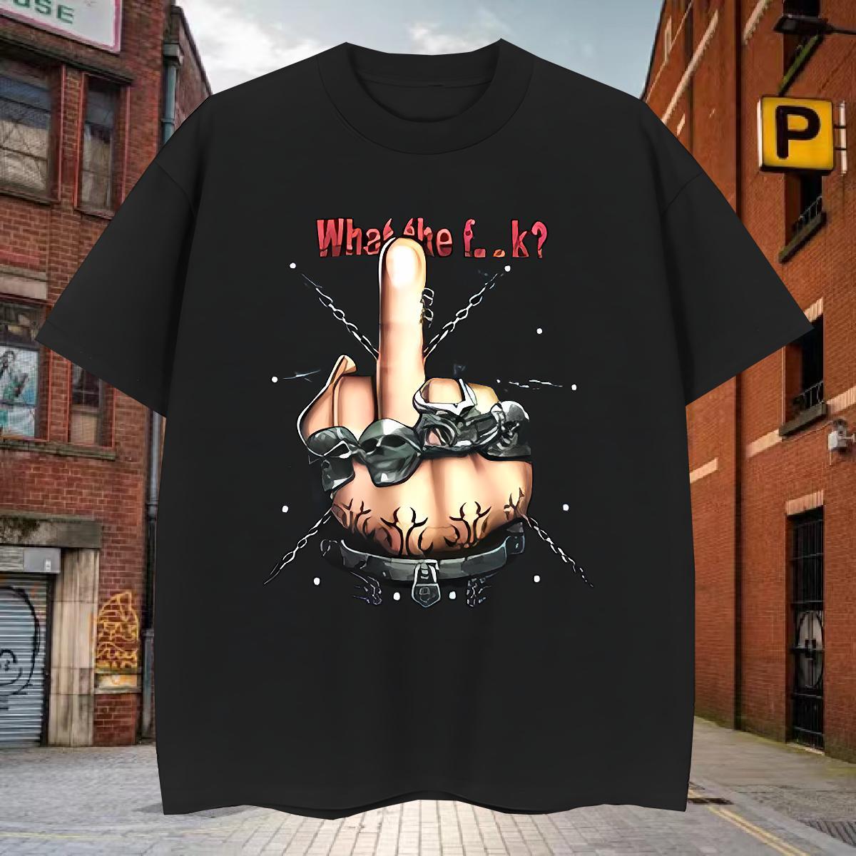 T shirt 230g 100% Cotton hands Spring Summer Crew Neck Customized Men Clothes T-Shirt 2024 New Classic Tops