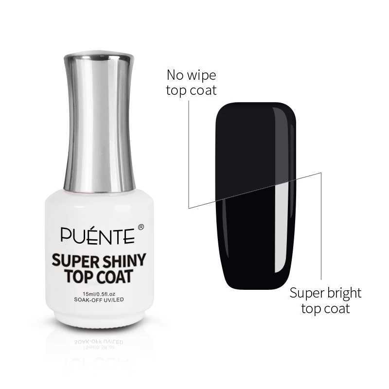 15ML Super Top Coat Gel Nail Polish Function Gel Shiny Sealer Transparent Soak Off UV LED Nail Art Manicure Gel Varnish PrimerM240814