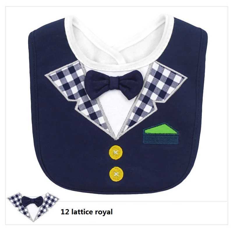 Bibs Burp Cloths 3 Layers Waterproof Baby Bibs Newborn Gentleman Drool Bib 100% Cotton Infant Saliva Towel for Boys and Girls Baby SutffL4812