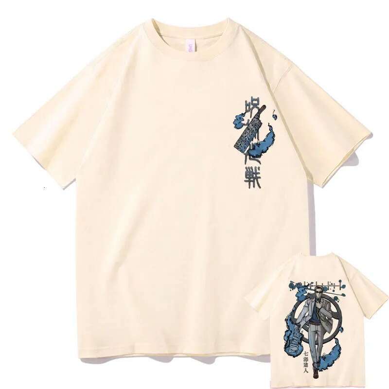 Anime Hot Jujutsu Kaisen Nanami Kento Graphic T Shirt Men Women Four Seasons T-shirts Haruku Manga Unisex Plus Size Tshirt -shirts shirt
