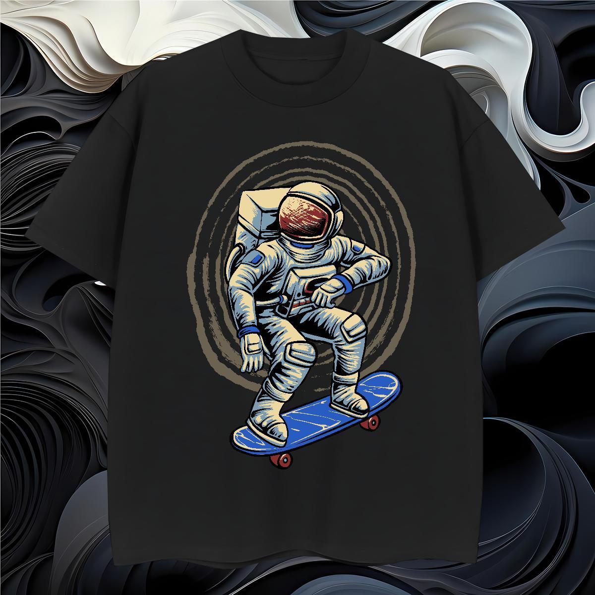 Mens T Shirts 100% Cotton 230g universe Home Outdoor Round Neck Short Sleeve Custom Anime Couples T Shirts Free Shipping Loose Fit Tops