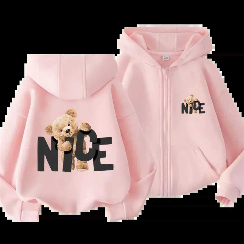 NICE Brand Baby Boy Girl Zipper Hoodie Infant Toddler Spring Jacket Long Sleeve Sweatshirt Solid Autumn Kids Clothes 2 to 12 YY240814