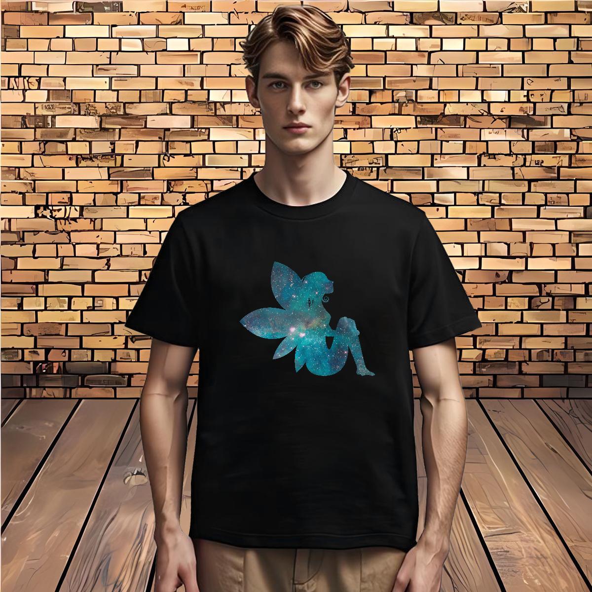 T-Shirts for Men 230g 100% Cotton portrait Sport Crew Neck Breathable Cartoon Print Men Tshirts Designer Fashion Wholesale Tees